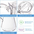 STORi Clear Plastic Pitcher with Removable Lid | BPA-Free and Shatter-proof | 64-ounce | Perfect for Everyday Use and Outdoor Entertaining | Fill with Lemonade, Iced-Tea, Juice, and More