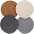 Potholders Set Trivets Set 4pcs 7.9 Inches Diameter 100% Eco Pure Cotton Thread Weave Trivets for Hot Pots and Pans / Kitchen Trivets for Hot Dishes Hot Pot Holders