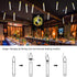 Raycare 12 PCS Battery Operated LED Taper Candles and 24 PCS Batteries (Last up to 800 Hours), Flameless Taper Candles with Flickering Warm White Light