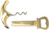 Madison Bay Company Polished Brass Ship's Anchor Corkscrew and Bottle Opener, 2 In 1 Bar Tool, 4.75 Inches Long