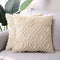 Decorative Throw Pillow Covers 20x20, Faux Fur Farmhouse Boho Pillow Cases ,Soft Plush Fuzzy Beige Cushion Covers for Sofa Couch Living Room Bedroom Set of 2