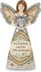 Elements Irish Blessing Angel Figurine by Pavilion, 6-Inch, Inscription May God Hold You in The Palm of His Hand