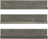 MyGift Wall Mounted Vintage Gray Wood Challenge Coin Holder and Casino Chip Display Shelf, Single Row Military Coin Showcase Rack, Set of 3