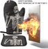 Halloween 3D Skeleton Kitchen Oven Mitts and Pot Holders Sets of 2,Resistant Hot Pads ,Flexible Cooking Oven Gloves for Microwave BBQ Cooking Baking Grilling