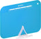 Kyocera Advanced Flexible Cutting Mat, 14.5-inch by 9.8-inch by 0.1-inch, Blue
