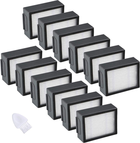 JoyBros 12-Pack Replacement Filter Compatible for iRobot Roomba E5 E6 E7 i6 i8 i7 i7+i3 i3+/ Plus I&E Series Robotic Vacuum Cleaners€¦