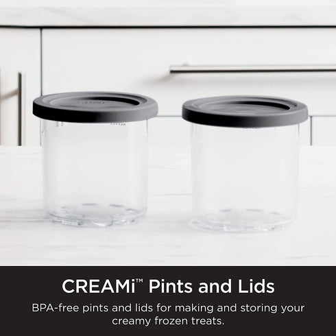 Ninja XSKPNTLID2 CREAMi Pints and Lids - 2 Pack