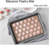 QAQGEAR 4 Pack Silicone Macaron Baking Mats for Making Macaroons Bread and Pastry, Non-Stick, with Silicone Brush and Muffin Cake Mold Cupcake Pan, BPA Free