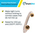 SharkBite U3086FLEX24LFA Water Softener Connector, 3/4 Inch to 1 Inch FNPT x 24 Inch, Push-to-Connect COPPER, PEX, CPVC, Braided Stainless Steel