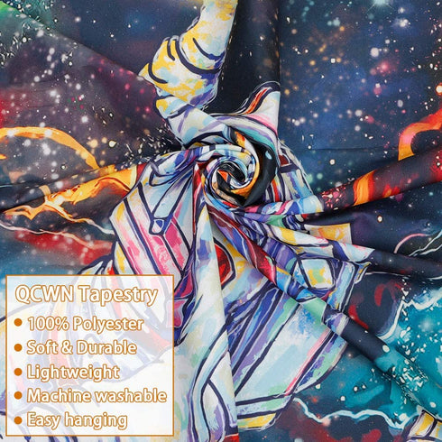 Trippy Astronaut Tapestry Blacklight Space Tapestry Posters For College Dorm,Cool Spaceman On Fantasy Universe Planets Galaxy Sky Tapestry Mens Guys Poster Tapestries For Bedroom Cool Room Decor.