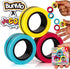 BunMo Fidget Toys - Magnetic Rings Fidget Toy Fidgets. The 123GO! Fidget Rings, Fidget Toys for Adults, Anxiety and ADHD Toys, Fidgets for Adults Teens and Kids.