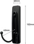 Command Large Wall Hooks, 2 Pack, Matte Black, Organize Damage-Free
