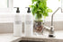 Soap Dispenser Bottles Farmhouse Decor Hands and Dishes 16 oz Plastic with Pump | Kitchen Sink, Bathroom| Rust Free and Shatter Proof | 2 Piece Reusable for Hand and Dish Liquid Soap