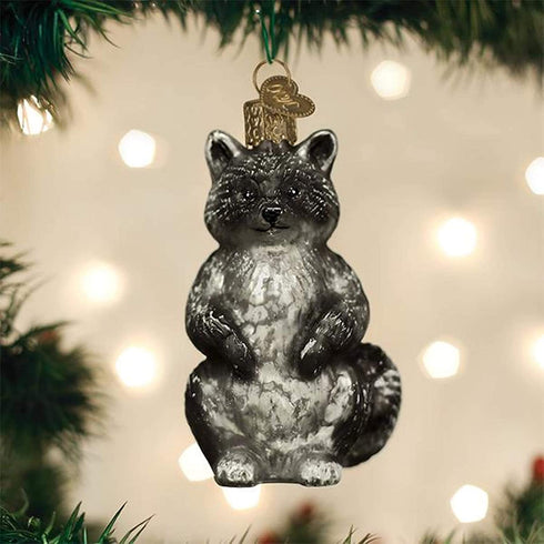 Old World Christmas Vintage Raccoon