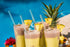 Hummingbird Glass Straws Clear Straight 9" x 9.5 mm Made With Pride In The USA - Perfect Reusable Straw For Smoothies, Tea, Juice, Water, Essential Oils - 4 Pack With Cleaning Brush