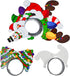 JOYIN 24 Pack Christmas Headbands, Holiday Headbands for Christmas Party Accessories and Party Favors Photo Booth (One Size Fits All)