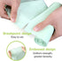 8 Gallon Trash Bags Biodegradeable Medium Garbage Bags, Extra Strong Trash-Can-Liner for Bathroom Kitchen Office (120 Counts, 30 Liter, Green)