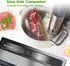 GERYON Vacuum Sealer Bags, 120 count 8"x12" Pre-Cut Food Sealer Bags Fit for Geryon and other Vacuum Sealer Machine