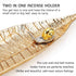 Accmor Incense Holder Set, Leaf and Snail Incense Burner, Incense Ash Catcher, Incense Sticks Holder for Counters, Meditation Room, Yoga, Home, Office, Gold