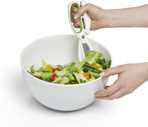 OXO Good Grips Chopped Salad Scissors, White/Green