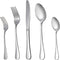 LIANYU 20 Piece Silverware Flatware Cutlery Set, Stainless Steel Utensils Service for 4, Include Knife Fork Spoon, Mirror Polished, Dishwasher Safe