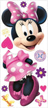 RoomMates RMK2008GM Minnie Bow-Tique Peel and Stick Giant Wall Decal