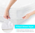 Linenspa Pillow Protector-Waterproof--Vinyl Free, Twin, Smooth 5-sided