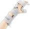 REAQER Stroke Resting Hand Splint Night Immobilizer Muscle Atrophy Rehabilitation For Hand, Wrist And Finger (Left)