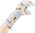 REAQER Stroke Resting Hand Splint Night Immobilizer Muscle Atrophy Rehabilitation For Hand, Wrist And Finger (Left)