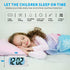 Kids Alarm Clock - Plumeet Large Digital LCD Travel Alarm Clocks with Snooze and Night Light - Ascending Sound and Handheld Size - Best Gift for Kids (White)