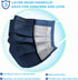 Disposable Face Mask 100 PCS Breathable Safety Masks