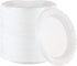 200 Count Disposable 6 Inch White Plastic Dessert Plates