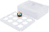 Cupcake Boxes Bakery Cake Carrier,15 Pieces White Cupcake Boxes 12 Holders Standard Cupcakes Muffins and Pastries Containers Carrie Holders for Wedding Treats Party (13.8 x 9.5 x 4inch)
