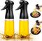 EEEkit 2 PACK Olive Oil Sprayer for Cooking, 210ml Olive Oil Dispenser Bottle Spray Mister- Refillable Food Grade Oil Vinegar Spritzer Sprayer Bottles for Air Fryer, Salad, Baking, Grilling, BBQ