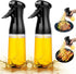 EEEkit 2 PACK Olive Oil Sprayer for Cooking, 210ml Olive Oil Dispenser Bottle Spray Mister- Refillable Food Grade Oil Vinegar Spritzer Sprayer Bottles for Air Fryer, Salad, Baking, Grilling, BBQ