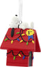 Hallmark Christmas Ornaments, Peanuts Snoopy on Decorated Dog House Ornament