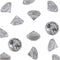 WELMATCH Clear Acrylic Diamond Vase Fillers 0.75 Pound - 180 pcs 3/4 Inch Wedding Party Event Banquet Birthday Decoration Crystals Gem Table Scatters (Clear 180 pcs)