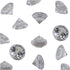 WELMATCH Clear Acrylic Diamond Vase Fillers 0.75 Pound - 180 pcs 3/4 Inch Wedding Party Event Banquet Birthday Decoration Crystals Gem Table Scatters (Clear 180 pcs)