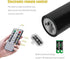 RY King Set of 9 Pillar Real Wax Flameless LED Battery Operated Electric Flickering Candles with Remote Control Timer for Holiday Decorations