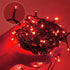 JMEXSUSS 200 LED Red Christmas Lights Outdoor, 66ft Expandable Christmas Tree Lights Plug in, 8 Modes Waterproof Twinkle String Lights Indoor, for Valentine Wedding Garden Party Xmas Decorations