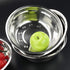 Callyne 4-Pack Stainless Steel Mixing Bowls, Metal Prep Bowls, F