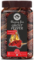 Ghost Pepper Chili Whole (Bhut Jolokia Chili/Ghost Pepper Pod) – 2.5 oz/71 gm, 100% Pure, Smoked, Hottest & Spicy Chili of the world, Add Unique, Delicious, and Smoky Flavour to Your Favourite Dishes