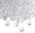 650 Pieces Clear Fake Ice Cubes Acrylic Rock Diamond Crystals Treasure Crushed Gems for Vase Fillers, Table Scatter, Birthday Decoration Favor, Event, Wedding, Arts & Crafts