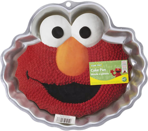 Wilton Sesame Street Elmo Shaped Aluminum Cake Pan