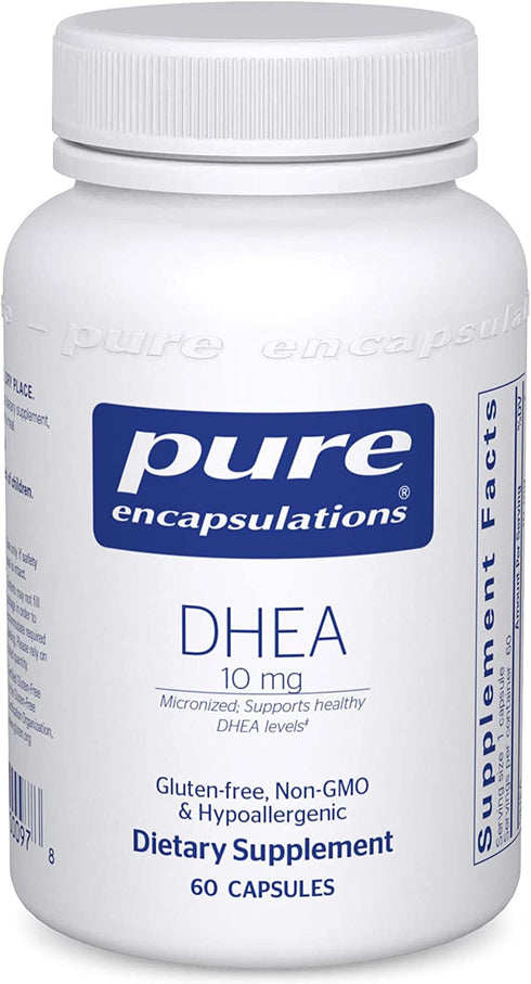 Pure Encapsulations DHEA 10 mg | Supplement for Immune Support, and Hormone Balance* | 60 Capsules