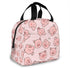 Cute Pigs Lunch Bag for Women Insulated Lunch Box with Front Pocket for Work Reusable Cooler Tote Bag for Office School Picnic Hiking Beach