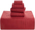 Clara Clark Quilts, All Season Bedspread Coverlet Quilt Set - Pinsonic Weave Lightweight Quilted Comforter Bedding Set, Quilts Twin Size, Grid - Burgundy