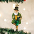 Old World Christmas Irish Santa Glass Blown Ornaments for Christmas Tree