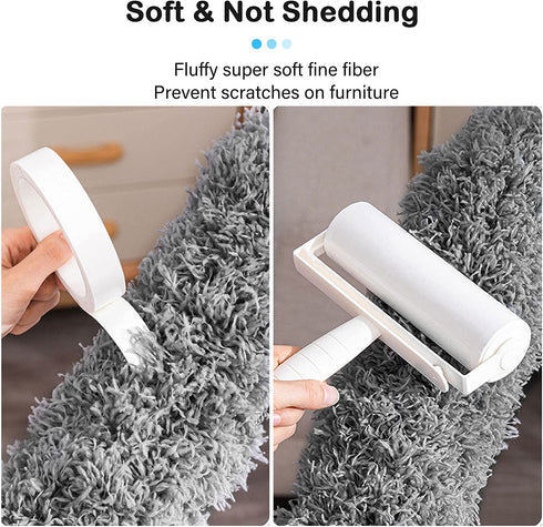 Microfiber Duster, Dusters for Cleaning, with Extension Pole (Stainless Steel) 30 to 100 Inches, Washable Lightweight Cobweb Duster Ceiling Fan, High Ceiling, Blinds, Furniture, Cars