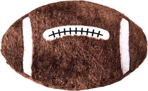 XIYUAN 22" Football,Plush Football Pillow, Fluffy Durable Stuffed Football Throw Pillow Ball Sports,Back Cushion Decorative Pillows Soft Fluffy Sport Football Cushion Pillows Toy Gifts (Brown)
